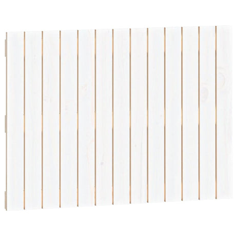 Vidaxl wandhoofdbord 82,5x3x60 cm massief grenenhout wit