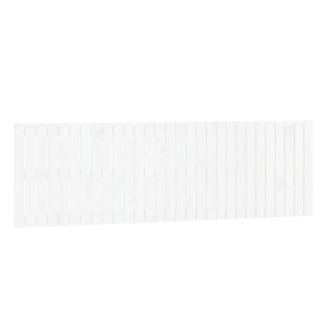 Vidaxl wandhoofdbord 185x3x60 cm massief grenenhout wit