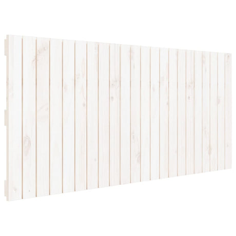 Vidaxl wandhoofdbord 140x3x60 cm massief grenenhout wit