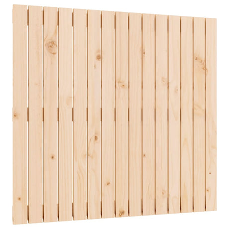 Vidaxl wandhoofdbord 95,5x3x90 cm massief grenenhout
