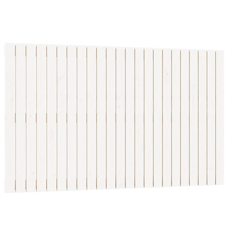 Vidaxl wandhoofdbord 147x3x90 cm massief grenenhout wit