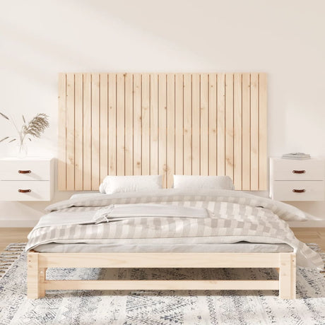 Vidaxl wandhoofdbord 159,5x3x90 cm massief grenenhout