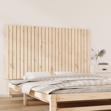 Vidaxl wandhoofdbord 159,5x3x90 cm massief grenenhout