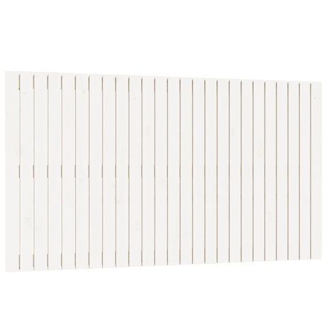 Vidaxl wandhoofdbord 159,5x3x90 cm massief grenenhout wit