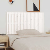 Vidaxl wandhoofdbord 166x3x90 cm massief grenenhout wit