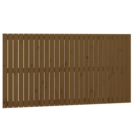 Vidaxl wandhoofdbord 166x3x90 cm massief grenenhout honingbruin