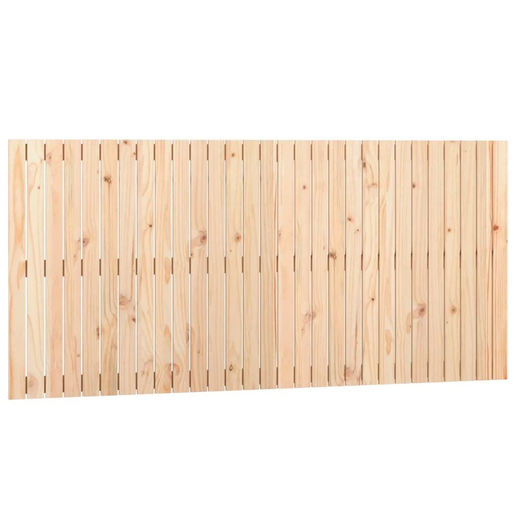 Vidaxl wandhoofdbord 185x3x90 cm massief grenenhout