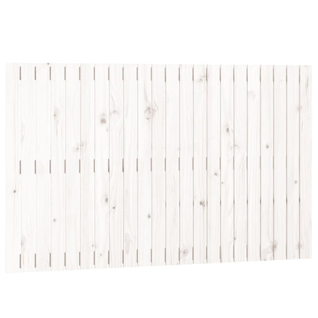 Vidaxl wandhoofdbord 140x3x90 cm massief grenenhout wit