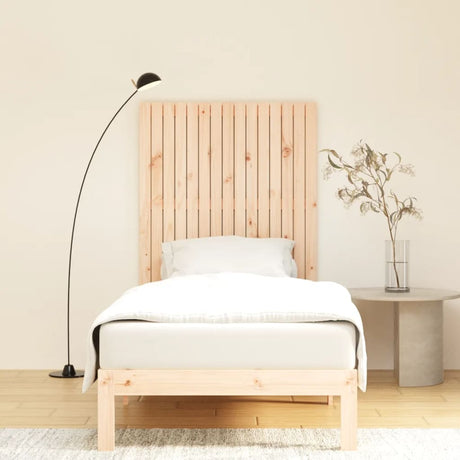 Vidaxl wandhoofdbord 95,5x3x110 cm massief grenenhout