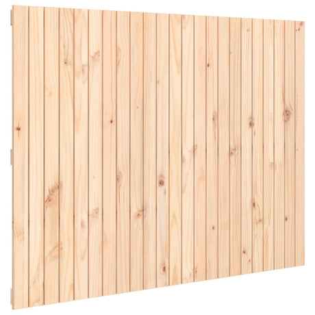 Vidaxl wandhoofdbord 146,5x3x110 cm massief grenenhout