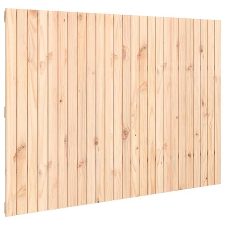 Vidaxl wandhoofdbord 159,5x3x110 cm massief grenenhout