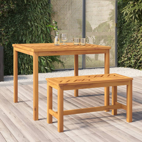 Vidaxl tuinbank 80 cm massief acaciahout