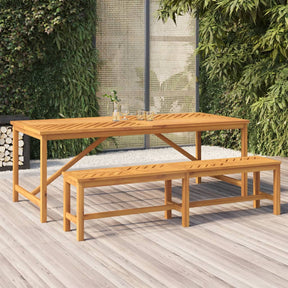 Vidaxl tuintafel 200x90x74 cm massief acaciahout