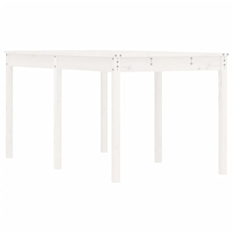 Vidaxl tuintafel 159,5x82,5x76 cm massief grenenhout wit