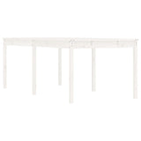 Vidaxl tuintafel 203,5x100x76 cm massief grenenhout wit