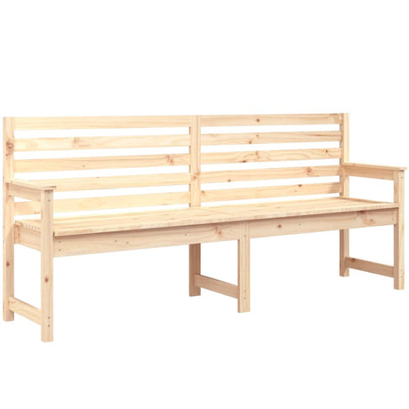 Vidaxl tuinbank 203,5x48x91,5 cm massief grenenhout