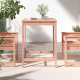 Vidaxl tuintafel 82,5x82,5x110 cm massief douglashout
