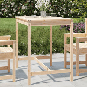 Vidaxl tuintafel 121x82,5x110 cm massief grenenhout
