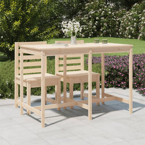 Vidaxl tuintafel 159,5x82,5x110 cm massief grenenhout