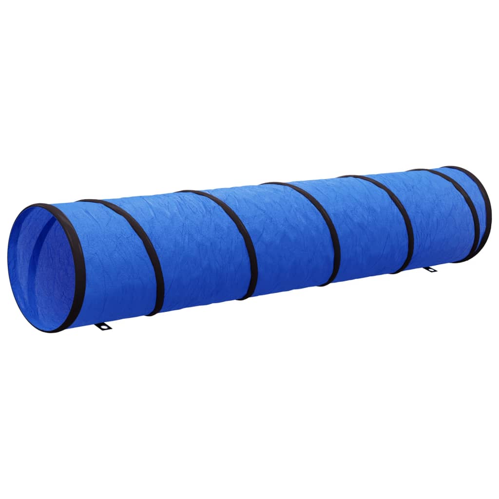 Tunel dla psa Vidaxxl ø 40 x 200 cm poliester niebieski
