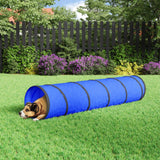 Tunel dla psa Vidaxxl ø 40 x 200 cm poliester niebieski