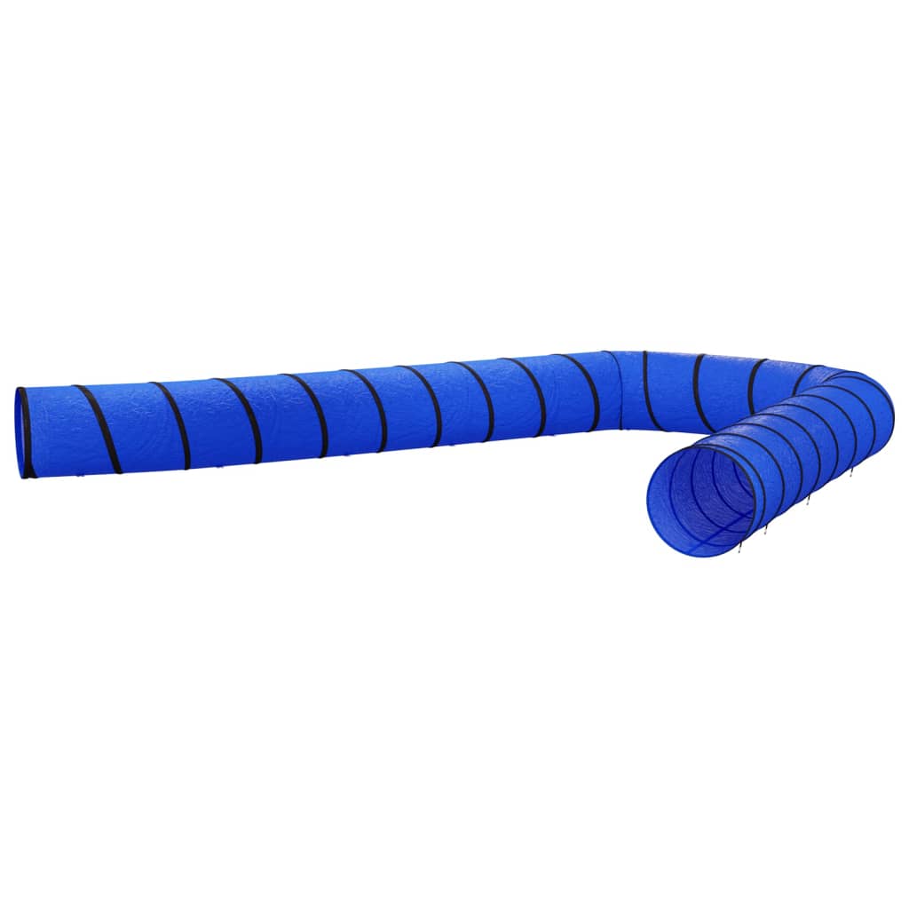 Tunel dla psa Vidaxxl ø 55x1000 cm poliester niebieski