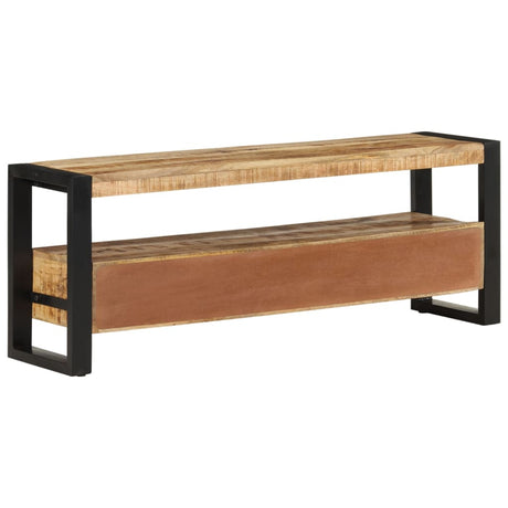 Vidaxl tv-meubel 120x30x45 cm massief mangohout