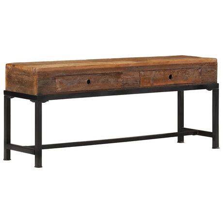 Vidaxl tv-meubel 110x30x46 cm massief gerecycled hout