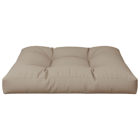 Poduszka na paletę VidaXL 70x70x12 cm, tkanina w kolorze taupe