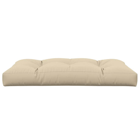 Vidaxl palletkussen 120x80x12 cm stof beige