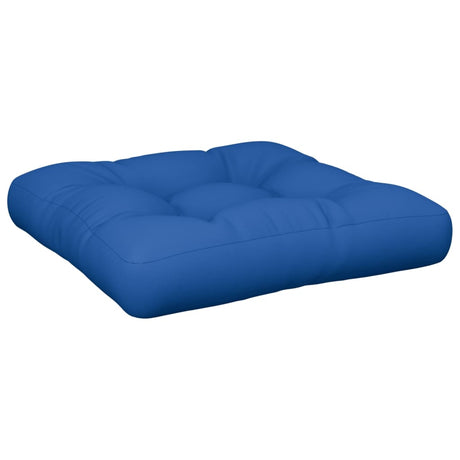 Poduszki do palet VidaXL, 2 szt., tkanina w kolorze błękitu królewskiego