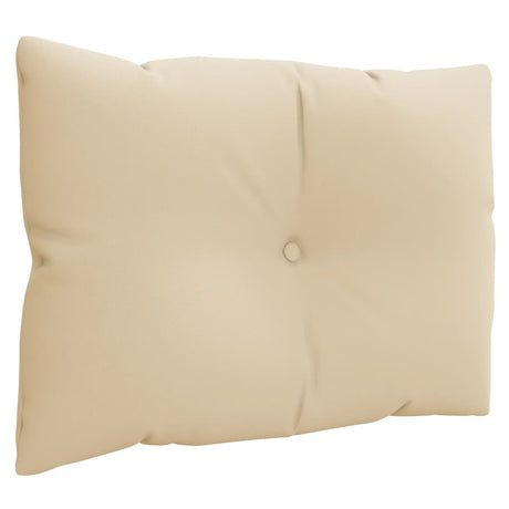 Vidaxl palletkussens 3 st stof beige
