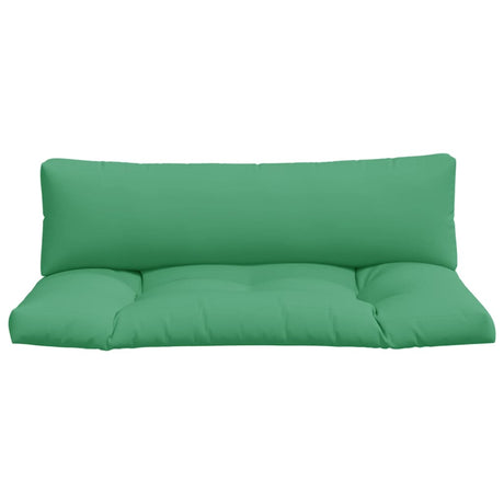 Poduszki na palety VidaXL, 2 szt., tkanina, kolor zielony