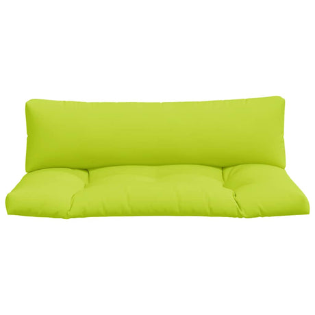 Vidaxl palletkussens 2 st stof felgroen