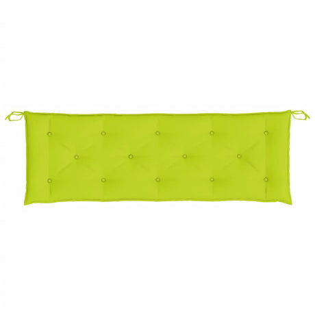 Vidaxl tuinbankkussen 150x50x7 cm oxford stof heldergroen
