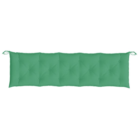 Vidaxl tuinbankkussen 180x50x7 cm oxford stof groen