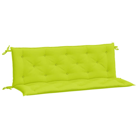 Poduszki na ławkę ogrodową Vidaxx 2 szt. 150x50x7 cm tkanina oxford jasnozielona