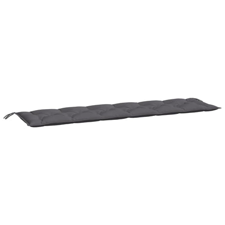 Poduszki na ławkę ogrodową Vidaxx 2 szt. 200x50x7 cm tkanina oxford antracyt