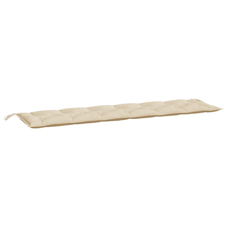 Poduszki na ławkę ogrodową Vidaxx 2 szt. 200x50x7 cm tkanina oxford beżowa