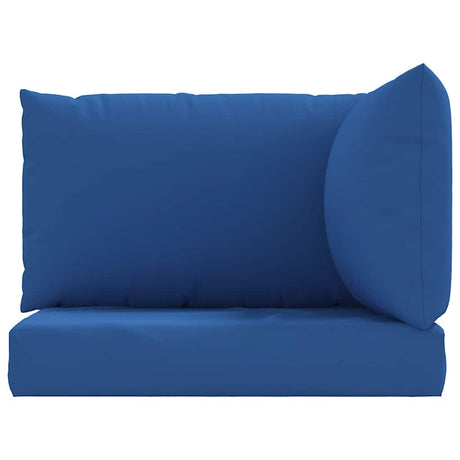 Vidaxl palletkussens 3 st oxford stof blauw