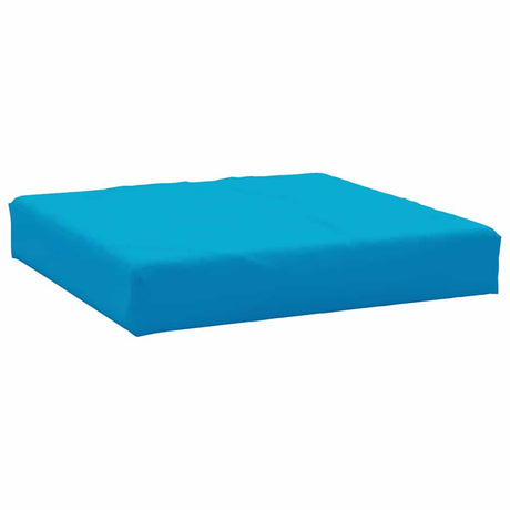 Poduszka do palet VidaXL 60x60x9,5 cm z tkaniny oxford w kolorze jasnoniebieskim