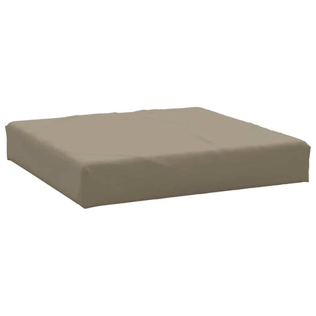 Poduszka do palet VidaXL 60x60x9,5 cm z tkaniny oxford w kolorze taupe