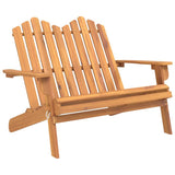 Vidaxl tuinbank adirondack 126 cm massief acaciahout