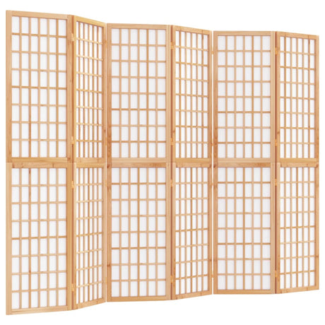 Vidaxl kamerscherm inklapbaar 6 panelen japanse stijl 240x170 cm