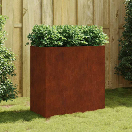 Doniczka Vidaxx 40x80x80 cm ze stali corten
