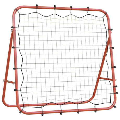Vidaxl Football Football Rebunder Regulowany 96x80x96 cm stal i PE