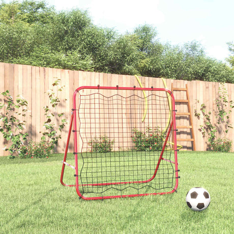 Vidaxl Football Football Rebunder Regulowany 96x80x96 cm stal i PE