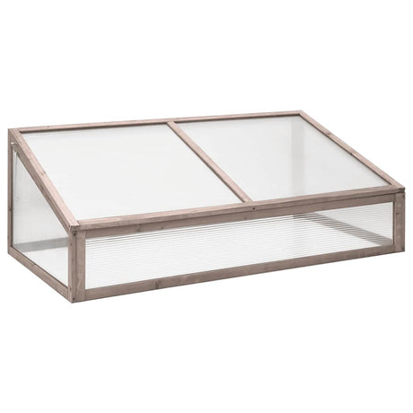 Szklarnia Vidaxx 110x56x39 cm drewno sosnowe szare