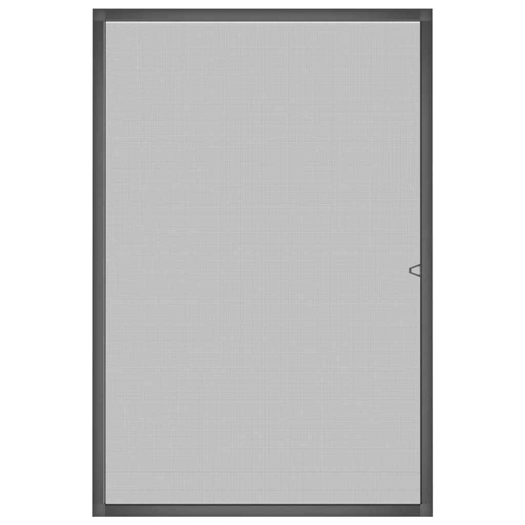 Moskitiera okienna Vidaxx 80x120 cm antracyt