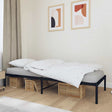 Vidaxl bedframe metaal zwart 90x190 cm